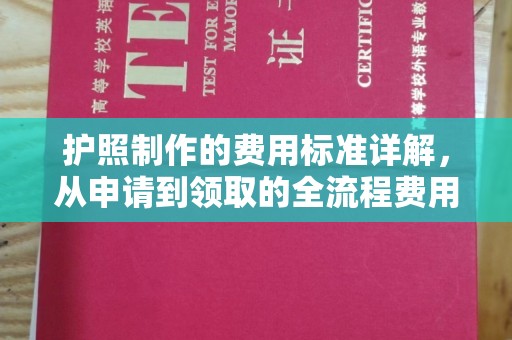 寮步护照制作的费用标准详解，从申请到领取的全流程费用指南