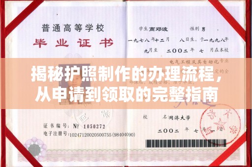 寮步揭秘护照制作的办理流程，从申请到领取的完整指南