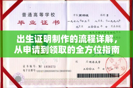 寮步出生证明制作的流程详解，从申请到领取的全方位指南