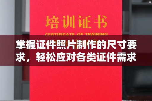 寮步掌握证件照片制作的尺寸要求，轻松应对各类证件需求