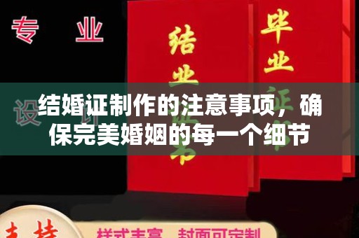 寮步结婚证制作的注意事项，确保完美婚姻的每一个细节