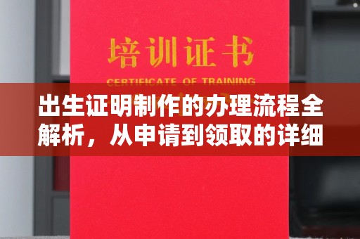 寮步出生证明制作的办理流程全解析，从申请到领取的详细指南