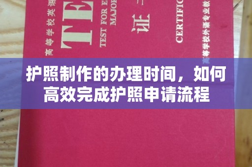 寮步护照制作的办理时间，如何高效完成护照申请流程