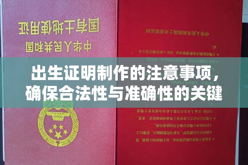 寮步出生证明制作的注意事项，确保合法性与准确性的关键步骤